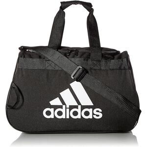 NWT Adidas Gear Up Diablo II Small Duffel Gym Bag Black with White Logo